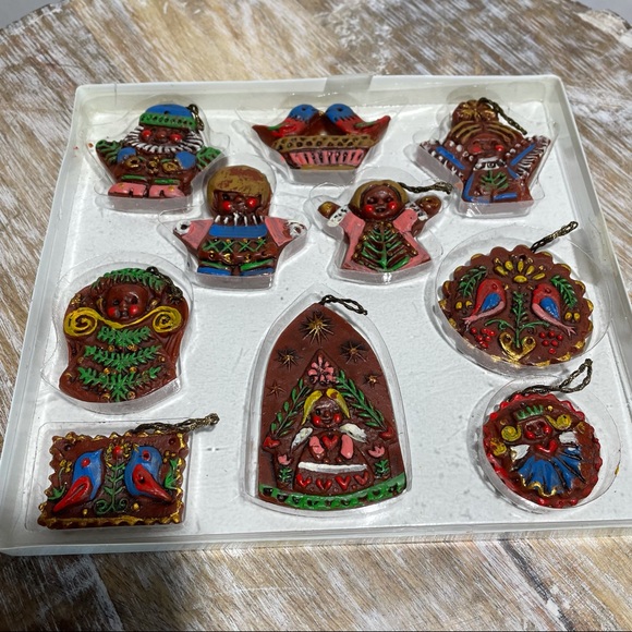 Holiday Vintage Wax Ornaments Set Of 1 Poshmark